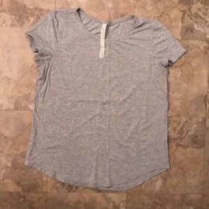 Grey Lululemon soft tee. Great condition